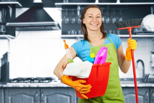 Domestic cleaning service for a flat in Kennington