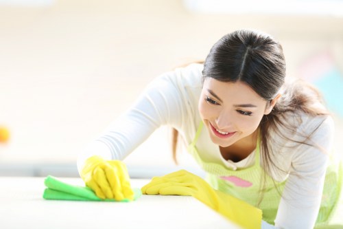 Responsible sorting of household items during clearance