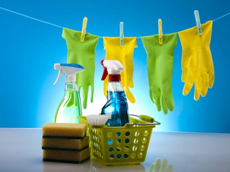 Local office cleaning team working in a Kennington business premises